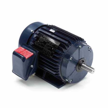 Leeson General Purpose Motor, 2 HP, 3 phase, 1800 RPM, 230/460 V, 145T Frame, TEFC E2207-P